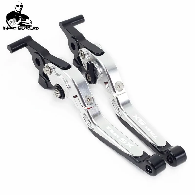 Для Yamaha tmax530 t max t-max 530 DX SX TMAX 530DX складной Выдвижной регулируемый CNC алюминиевые тормоза рычаги сцепления - Цвет: TMAXSX