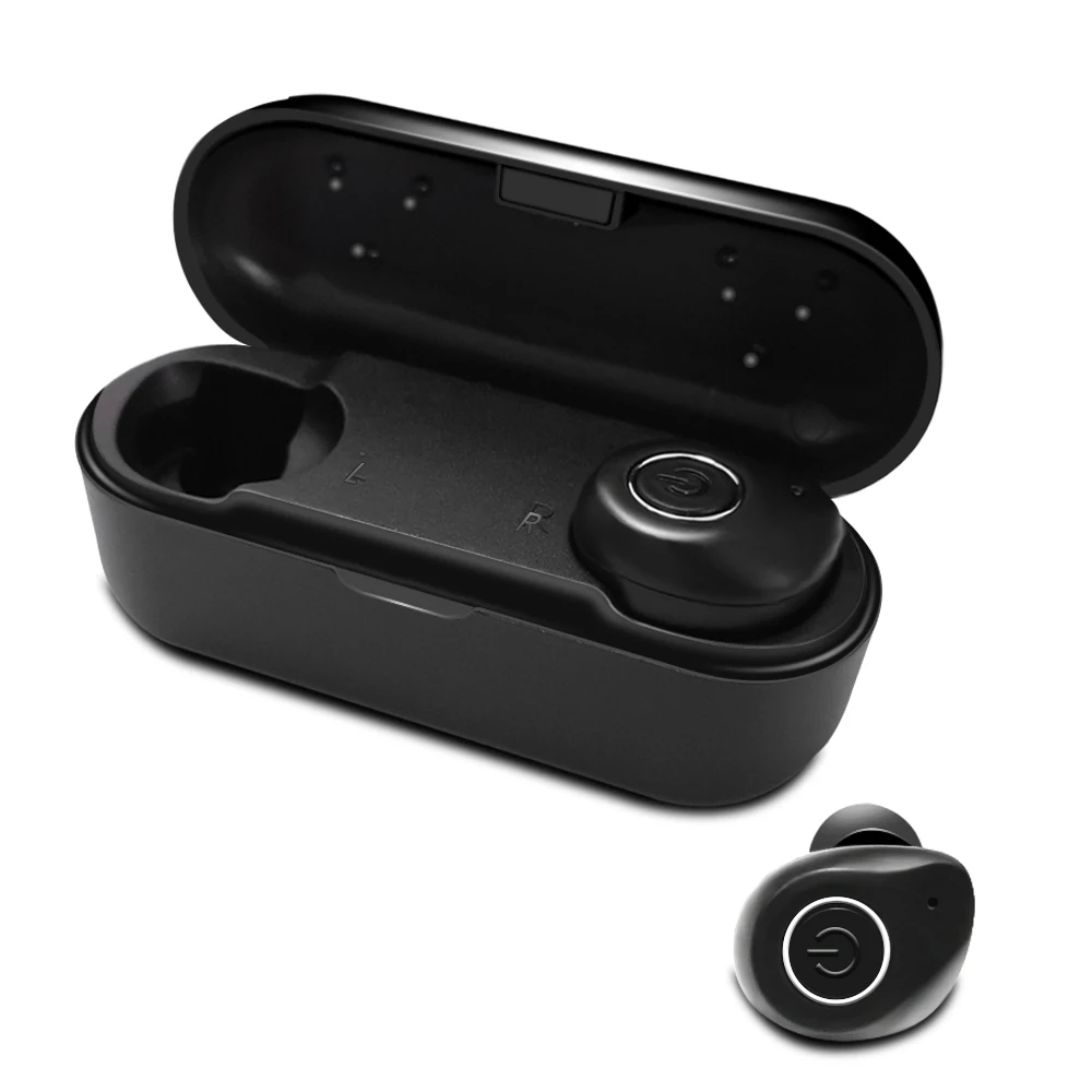 UP6 TWS Bluetooth 5,0, Bluetooth наушники, беспроводные наушники, настоящая Беспроводная стерео гарнитура, 3D HIFI спортивные наушники для телефона с микрофоном - Цвет: UP6
