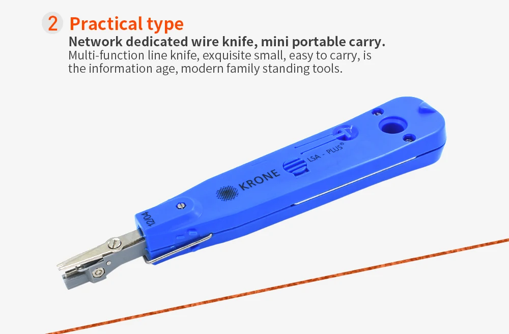 ethernet cable tracer TISHRIC Krone Portable RJ45 network cable Tester crimping tools RJ11 Cable Tracker Telecom Phone Wire For Telephone Patch Panel network cable repair maintenance tool kit