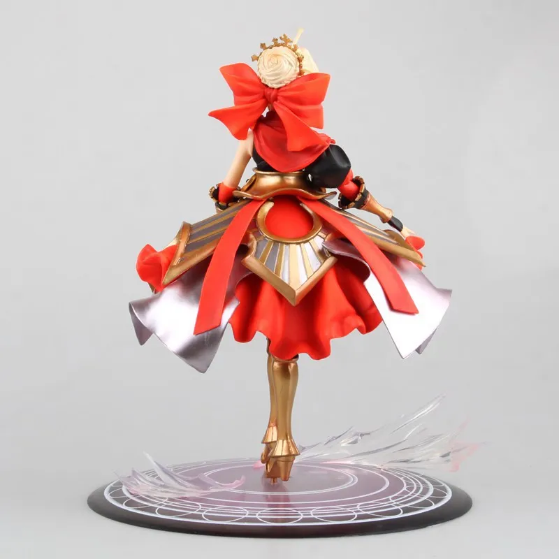 Дестини ночь Fate/Ночной меч миф Сейба Броня формальное платье Красный Сейба Гараж Комплект украшения