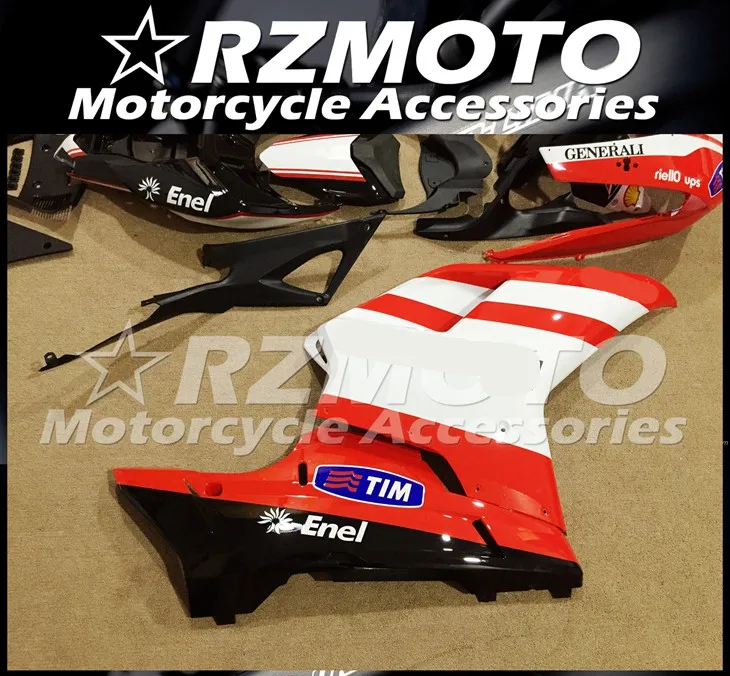 New Abs Motorcycle Fairing Fit For DUCATI 848 1098 2007-2012 Bodywork Injection mold Store No.0400