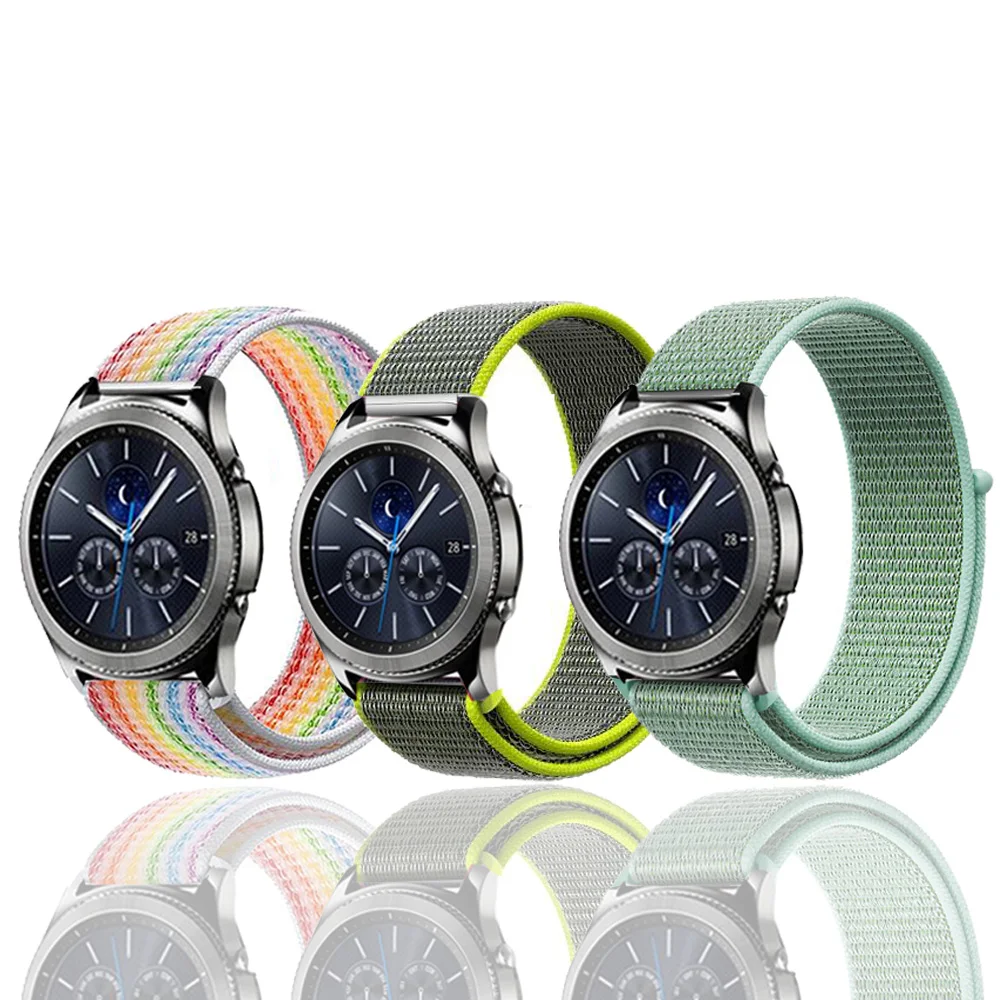 

20mm 22mm watch band For Samsung watch Gear Sport S3 S2 Galaxy watch 46mm 42mm band huami amazfit bip bracelet huawei watch GT 2