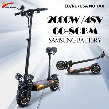 

Electric Scooter Scooter 48V 20A 26A Kick scooter Electric two Wheel scooter for adults trotinette electrique 2000w