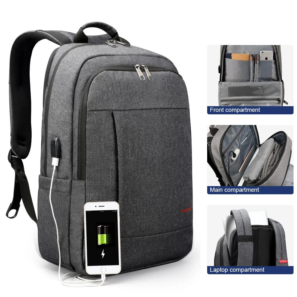 Anti theft Men Backpack USB Charging 15.6inch Laptop Backpack For Women Fashion Travel Casual Male School Bag tactical backpack travel backpack laptop backpack school bag