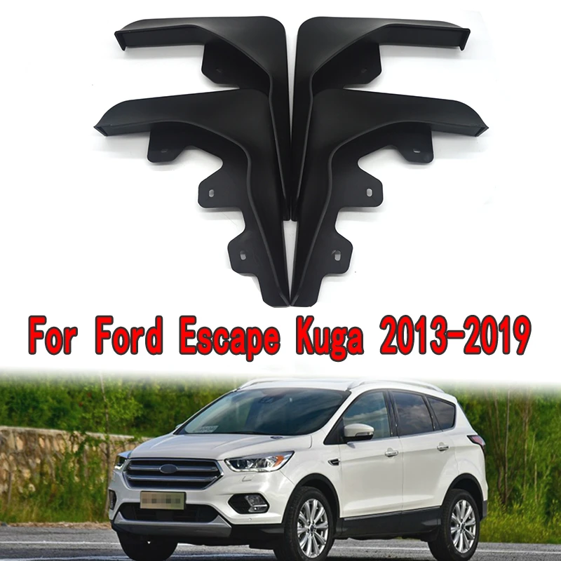 Juego de guardabarros para coche, accesorios para Escape Kuga 2013, 2015, 2016, 2017, 2018, 2019, 1 Juego|Guardabarros| - AliExpress
