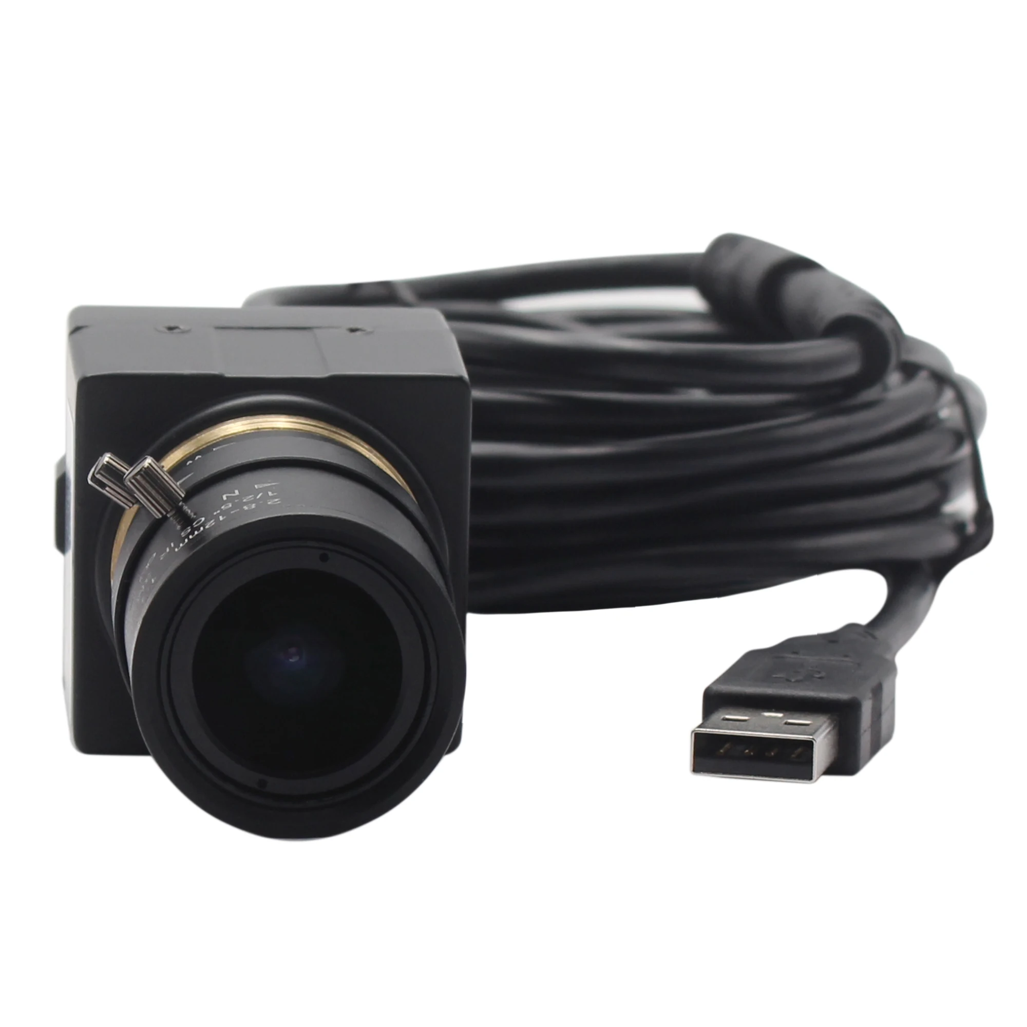 H.264 30fps 1280*720 мини USB камера 2 8-12 мм варифокальный объектив CMOS Ominivision OV9712