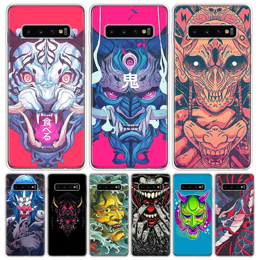 Download Oni Mask Art Colorful Phone Case For Samsung Galaxy S10 S20 Ultra For Android Free Get Wallpaper Oni Mask Art Colorful Phone Case For Samsung Galaxy S10 S20 Ultra Desktop Wallpaper Free