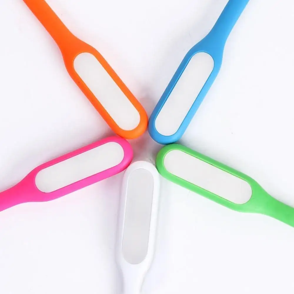 

Portable Colorful USB Led Mini Night Lights Flexible Bend Ingle Light Power Library Laptop Computer Protected Eyes USB Port