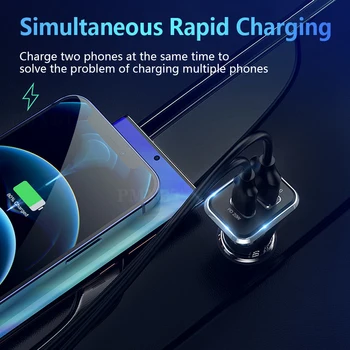 20w Fast USB-C QC PD Car Charger