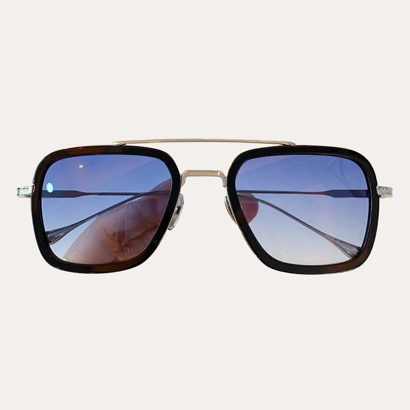 No.2 sunglasses Большие оправа квадратные очки мужские и женские модные высококачественные ретро солнцезащитные очки gafas de sol hombre - Цвет линз: No.2 sunglasses