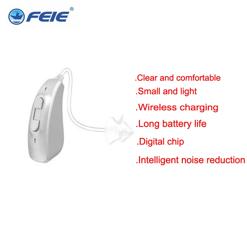 2023 New Digital Rechargeable Binaural Hearing Aids Sound Amplifier Elderly And Young Deaf Hearing Aid Headphones Sound Amplifi 4