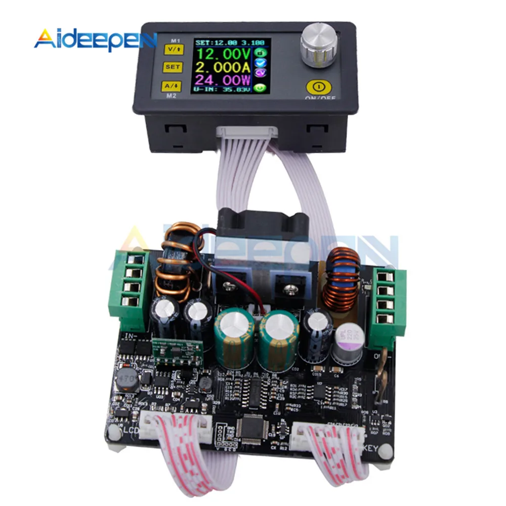 DC0-32V Power Supply Color LCD Digital Control CNC DC Buck-Boost Power Supply Constant Voltage Current Voltmeter Ammeter DPH3205