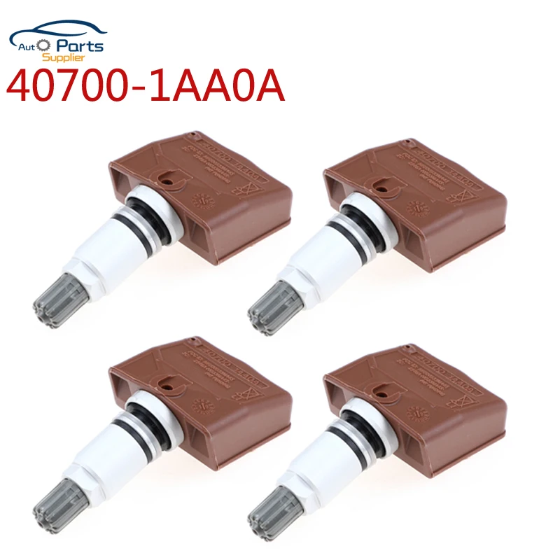 4 шт. 40700-1AA0A 407001AA0A TPMS датчик давления в шинах 315 МГц для Nissan 350Z Altima для Infiniti EX35 G35 40700-JA01B