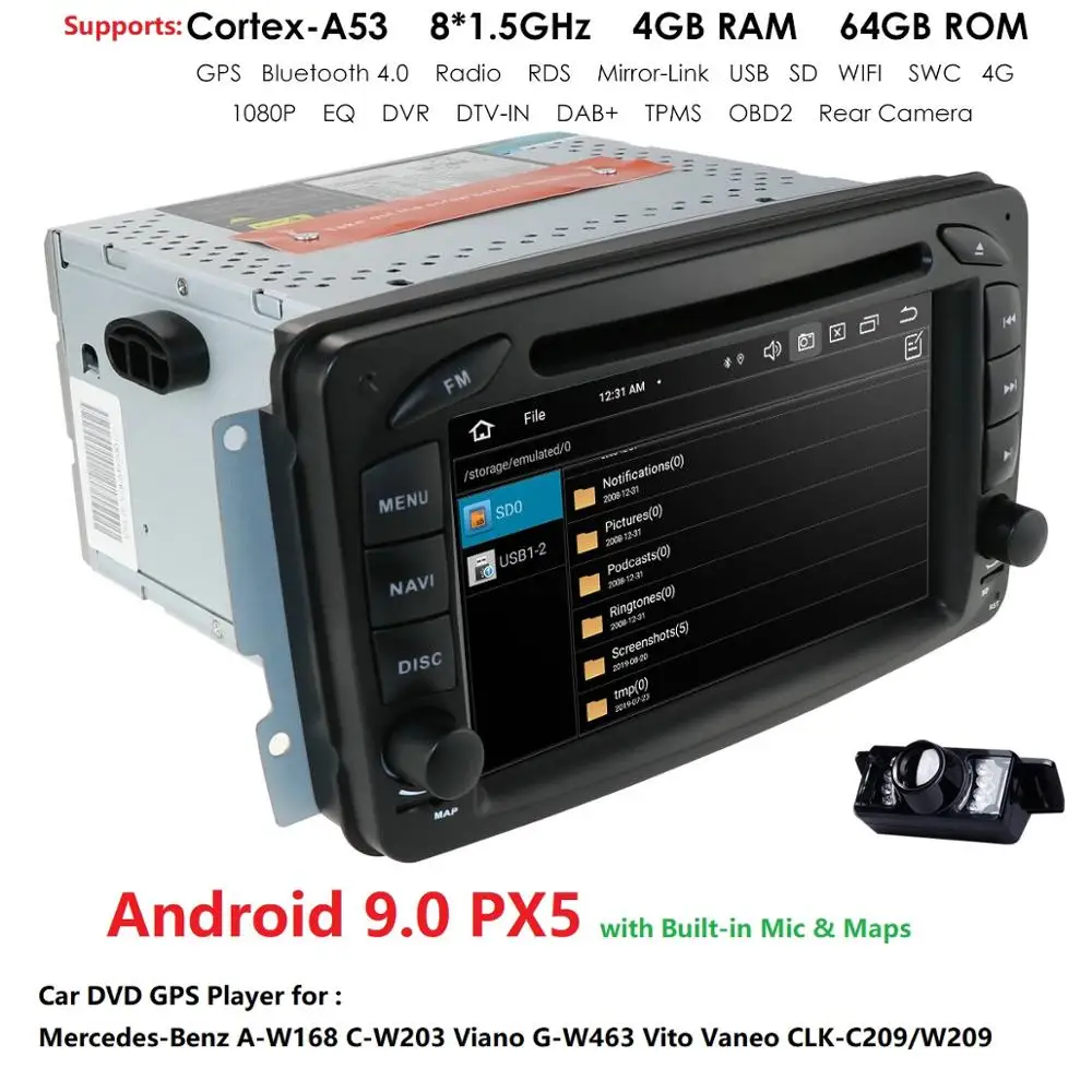 Clearance 4GRAM,64GROM2DIN 7