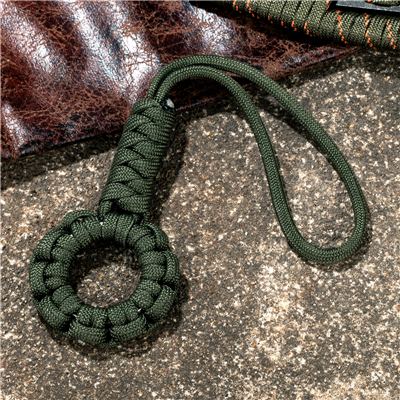 Multifunction 7-core Umbrella Rope Weaving Keychain Lanyard paracord Rope Knitting  Anti-lost ring buckle Car Keyring