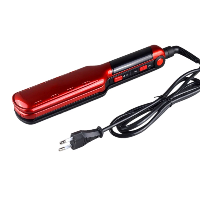 

3 In 1 Hair Splint Curly Hair Straightener Multifunction Electric Magic Curler Automatic Curling Iron Hair Straightener Brush Eu