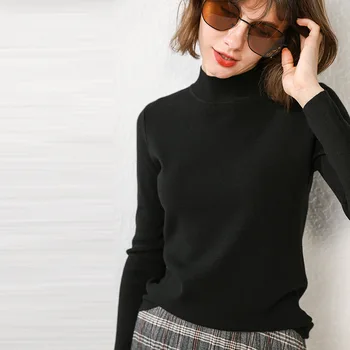 

2020 autumn light mature temperament Korean women's hedging long-sleeved V-neck loose large-size sweater