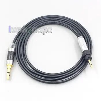 

LN007120 2.5mm XLR Black 99% Pure PCOCC Earphone Cable For Shure SRH840 SRH940 SRH440 SRH750DJ Philips SHP9000 SHP8900