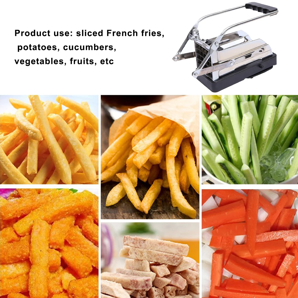 Potato Chip Slicer Manual Vegetable Chopper Machine For Kitchen