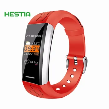

HESTIA Smart Band Bracelet Fitness Bracelet Pressure Measurement Health Wristband Pedometer Heart Rate Monitor Cardio Bracelet