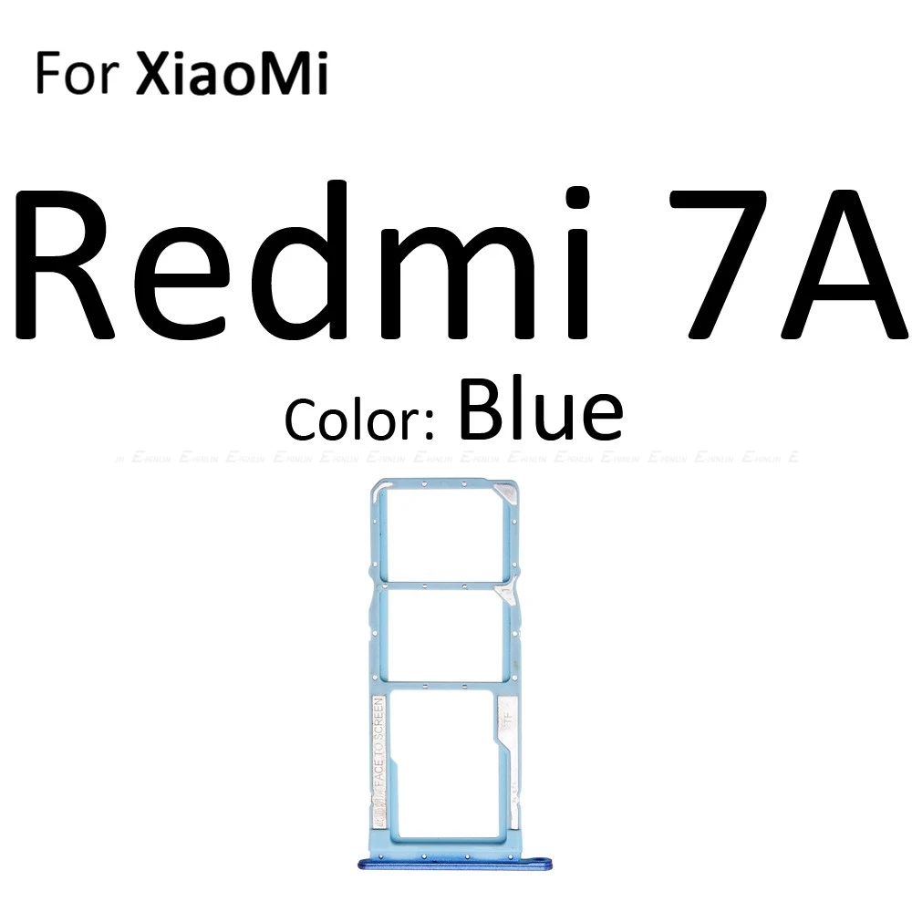 Карта Micro SD Sim карты слот, разъем для лотка адаптер Коннектор кард-ридера для XiaoMi Redmi S2 7A 6A контейнер держатель Запчасти для авто