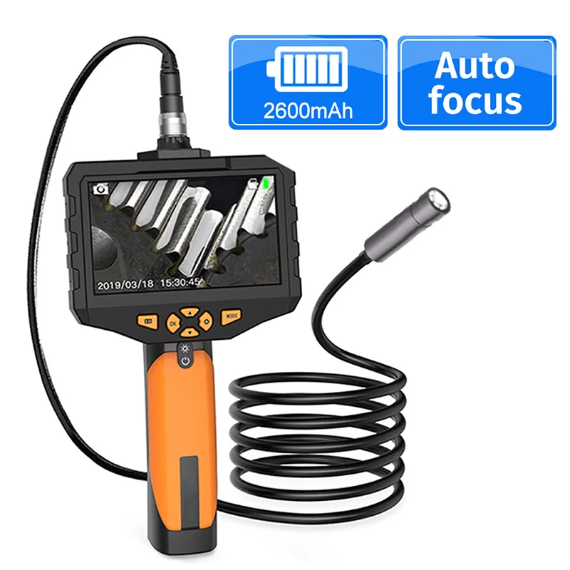 Newest Auto Focus Inspection Camera 14.5mm Industrial Endoscope with 4.
