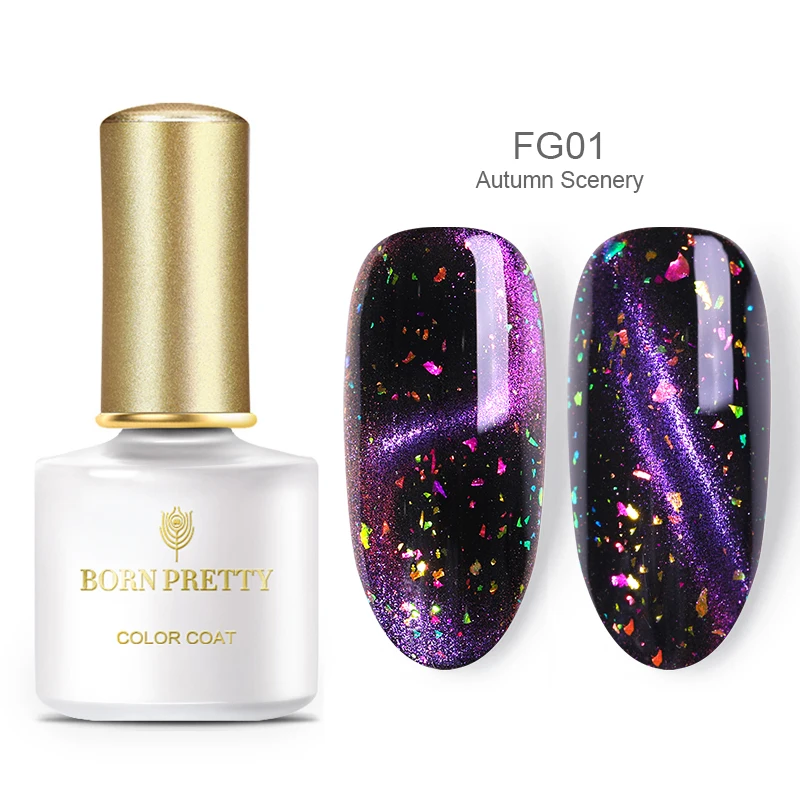 BORN PRETTY 3D Гель-лак для ногтей кошачий глаз 6 мл Хамелеон для использования с магнитом эффект замачивания УФ Гель-лак для ногтей лак для маникюра дизайн ногтей - Цвет: BP-FG01