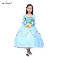 ARLONEET/ платье для девочек; маскарадные костюмы; детская одежда с вышивкой в стиле пэчворк; детское рождественское платье для принцессы на день рождения