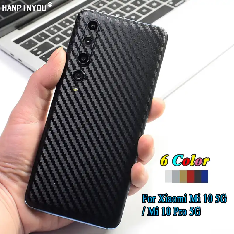 For Xiaomi Mi 10 Ultra Mi10 Pro Lite 5g New Fashion Rear Back Cover Decal Skin 3d Carbon Fiber Protect Protective Sticker Film Phone Case Covers Aliexpress