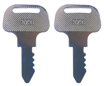 

2X Front Mower Ignition Key 55364-41180 For Kubota F Series Marked 373