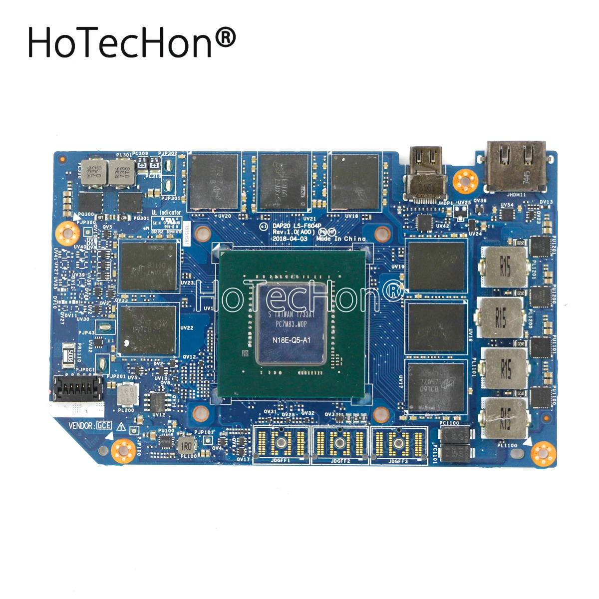 K0WNR - Quadro P5200 16GB GDDR5 видеокарта N18E-Q5-A1 DAP20 LS-F604P для Dell Precision 7730 | Компьютеры и офис