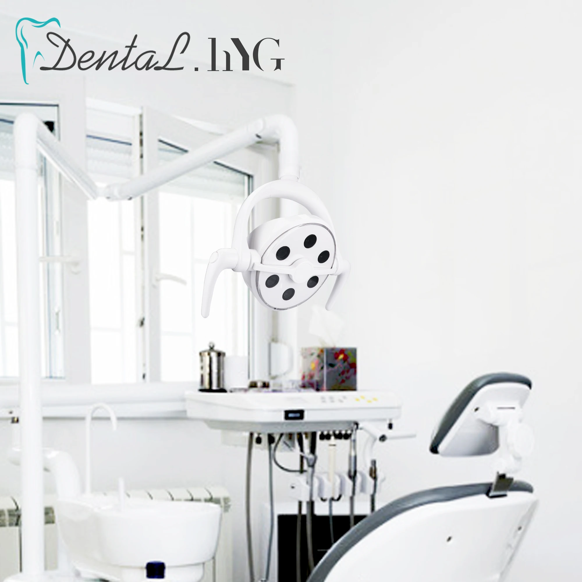 Lampada operatoria a induzione a LED per unità odontoiatrica, apparecchiature per laboratorio odontotecnico, prodotti Cical_voghion.com