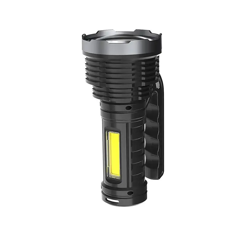 1pc USB Rechargeable Life Waterproof Outdoor 4 Light Modes Searchlight Spotlight Portable LED Flashlight 1000lm Super Bright | Дом и сад