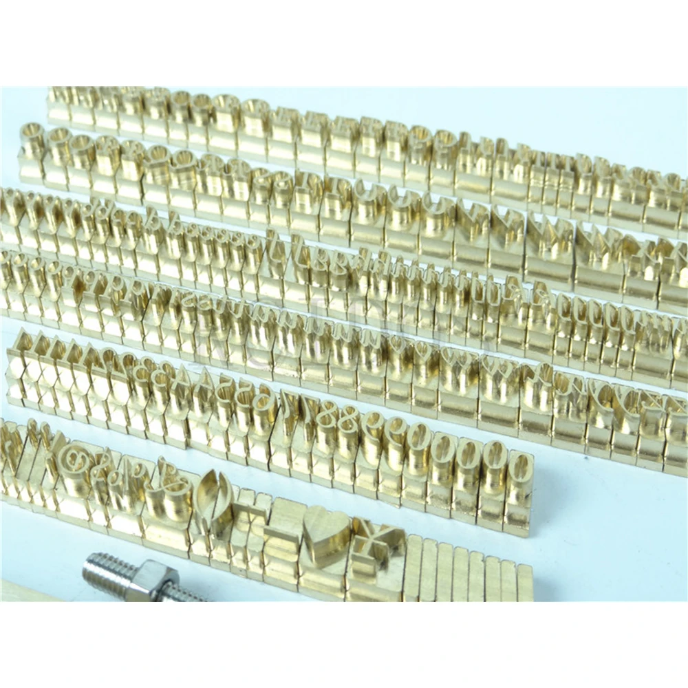 Time 새로운 로마 마이크로 소프트 커서브 스크립트, T 모양 유연한 스탬핑 황동 문자, RCIDOS 사용자 정의 번호 알파벳,  184 개/세트-Freehip.co.kr