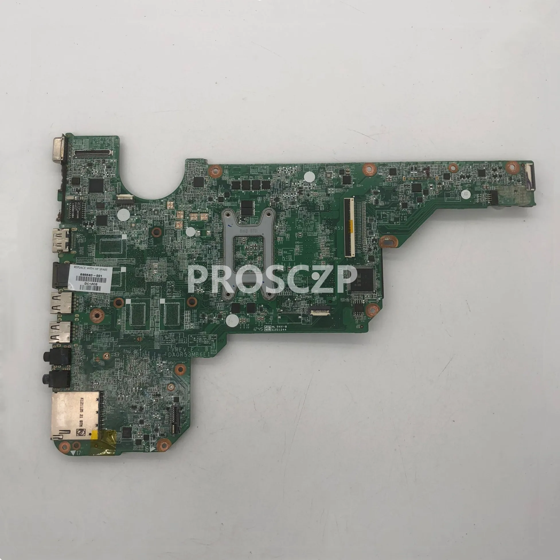 Для G4 G4-2000 G6 G6-2000 G7 G7-2000 683029-501 683029-001 685480-501 Материнская плата ноутбука DA0R53MB6E1 DA0R53MB6E0 тестирование