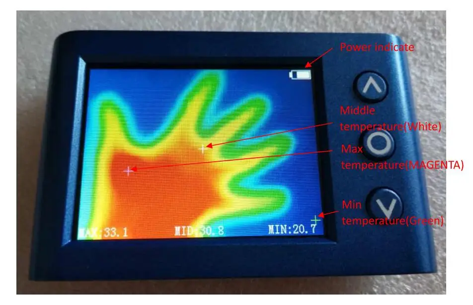 MLX90640 Camera INFO 2