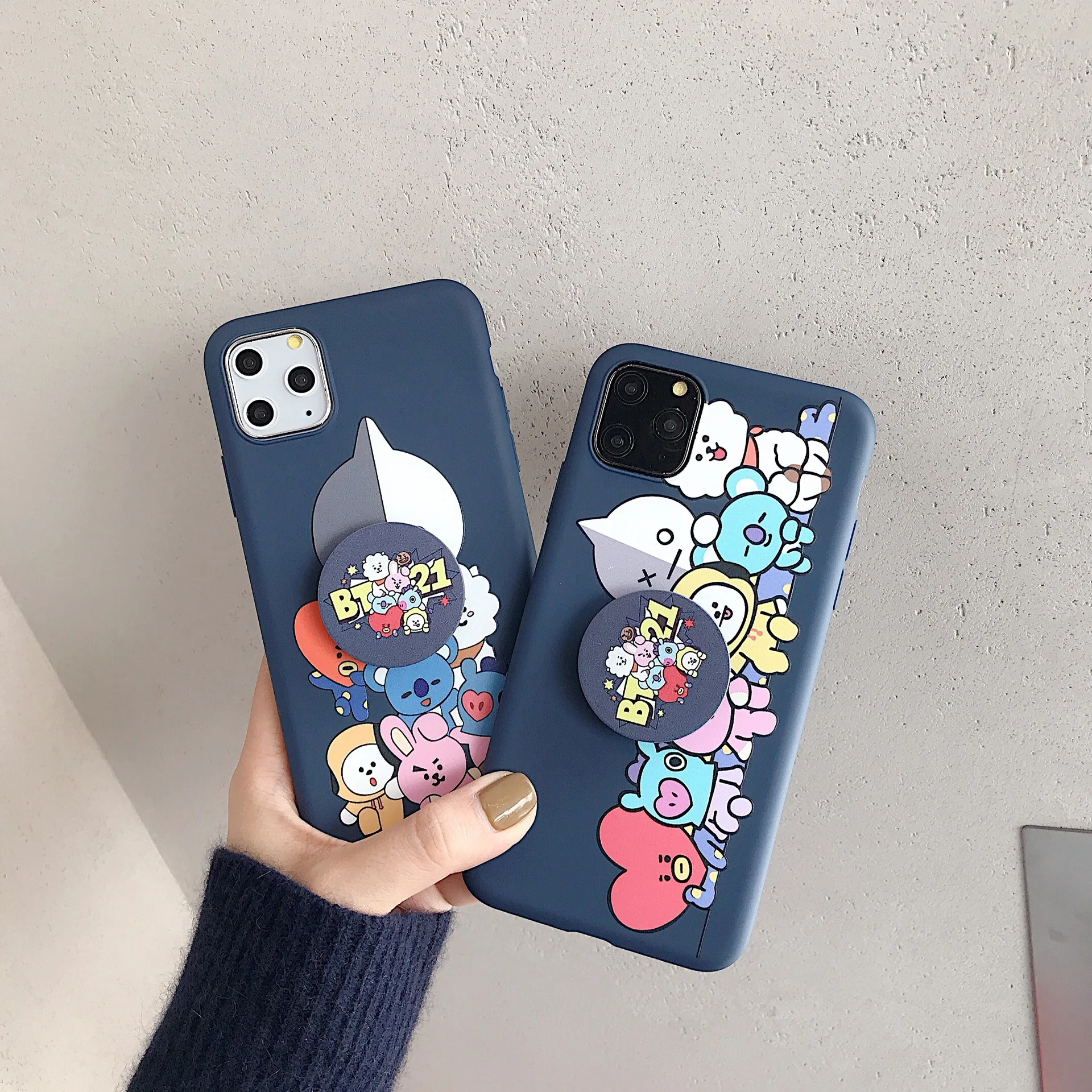 MS Win Мягкие силиконовые чехлы для IPHONE11 pro X XS XR MAX 6 6s 7 8 plus Kpop Bangtan мальчики держатель