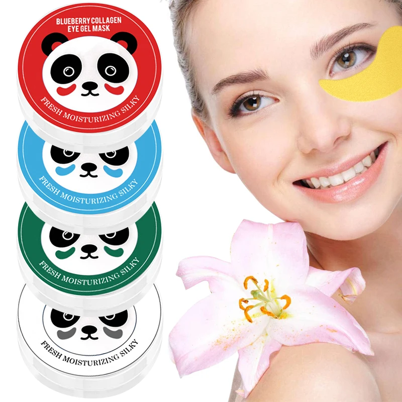 60 Pcs Hyaluronic Acid Eyes Care Collagen Gel Wrinkle Crystal Eyes