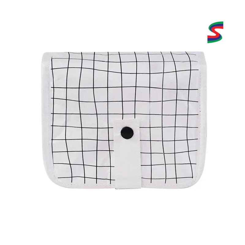 

DuPont Paper Fabric High Quality Tear Rotten Paper Zipper Storage Bag DuPont Paper Bag with No Side Packing Bags