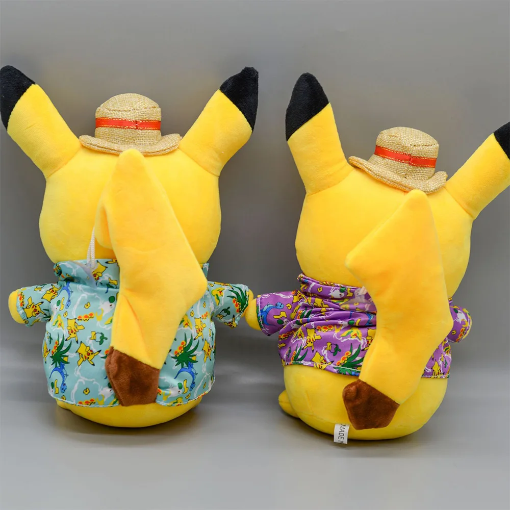 Takara Tomy мягкая игрушка Pokemon плюшевые куклы игрушка Пикачу для детей рождественские подарки 4 шт./компл. 20 см