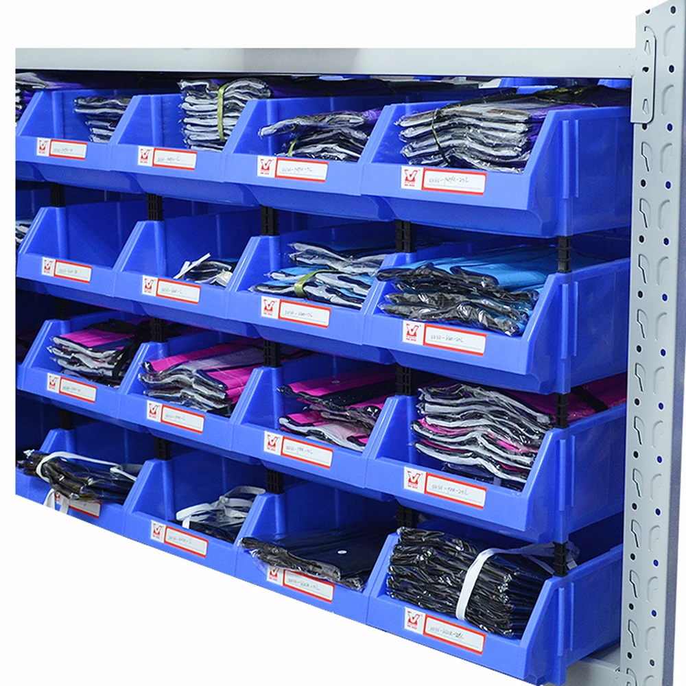Blue Toolbox Warehouse Rack Screw Hardware Classification Tool