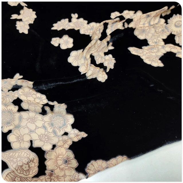 Ivory Flower Applique - Mulberry