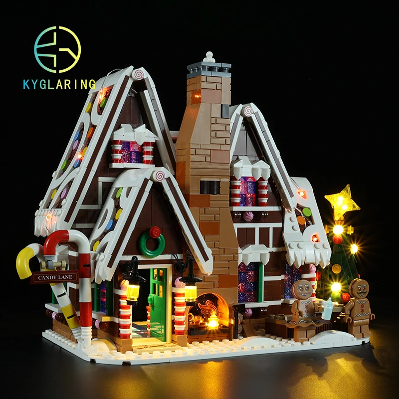 Kyglaring Set Di Illuminazione A Led Giocattoli Fai Da Te Per Creator 10267 Gingerbread House (Versione Classica) Blocks Building