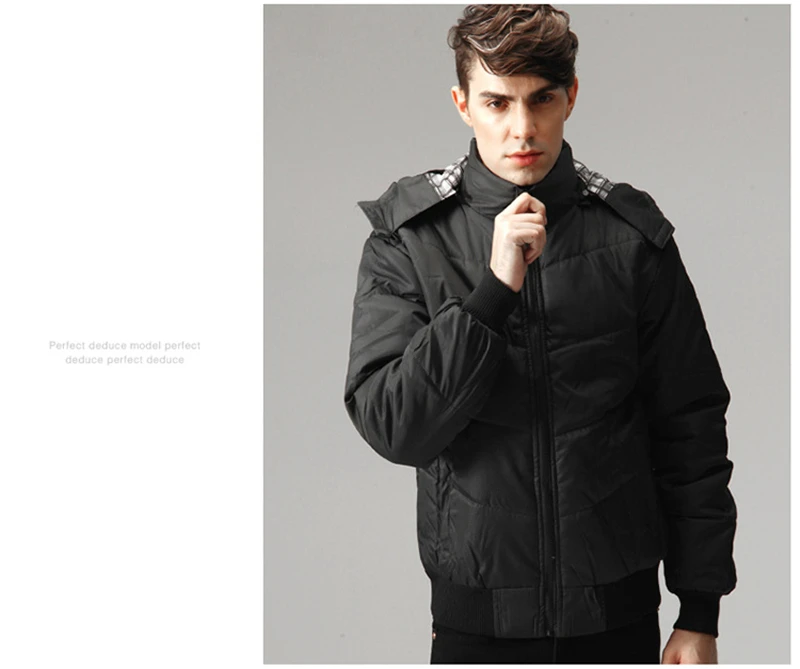 Hot New Jacket Men Autumn Winter Jacket Big Size M-4XL New Arrival Casual Slim Cotton Hooded Parkas Casaco Masculino,PL007