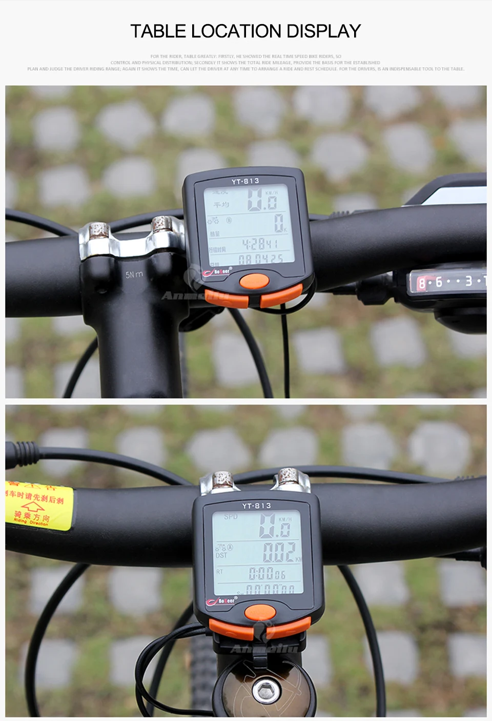 Compteur Vélo Sigma 906 - Ordinateur De Vitesse Numérique Avec Capteur - Occasion