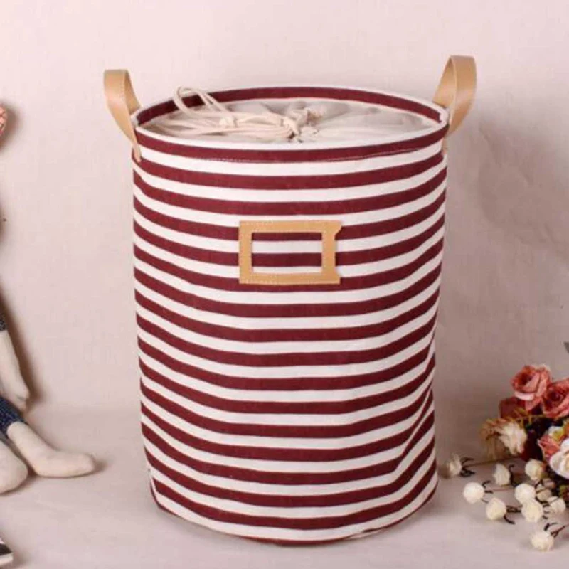 Folding Laundry Basket Large Capacity Laundry Baskets Clothes Storage Bag Household Home Clothing Bags Kids Toy Storage Bins