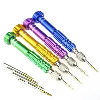 

5 In 1 Screwdriver Mobile Phone Disassembly Repair Tool Chrome Vanadium Alloy Steel Precision Instrument