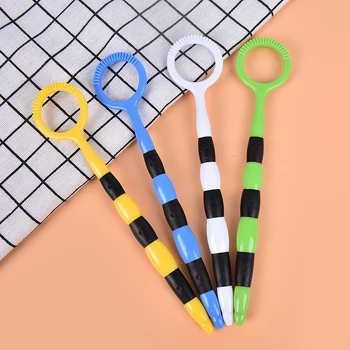 

1PCS Reusable Useful Tongue Scraper Food Grade Plasctic Oral Tongue Cleaner Mouth Brush Fresh Breath Maker
