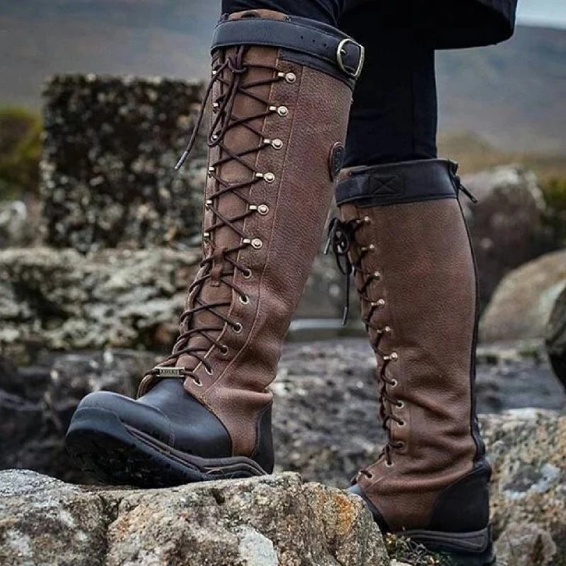 

2019 New Women Snow Boots Ladies Cross-tide Mid Calf Boots Winter Autumn Buckle Boots Casual Flat Botas Mujer Size 35-43