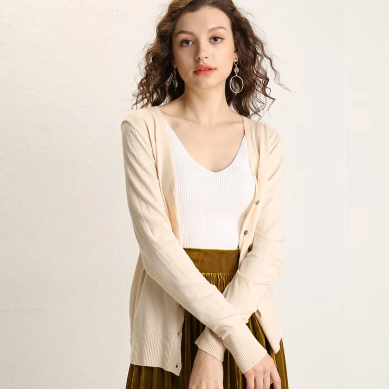 Sweaters Women's Clothes Cardigans High Streetwear Elasticity Spring Autumn Femme Fashion Casual Girl Graceful Women |